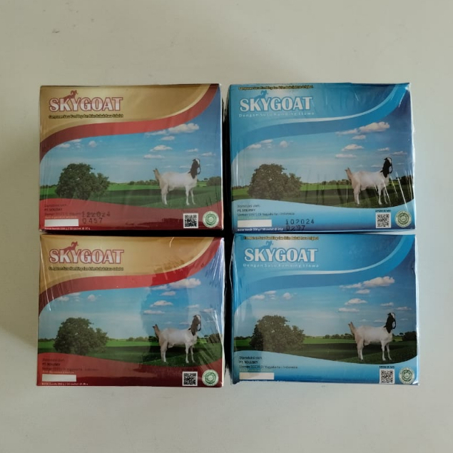 

SKYGOAT Susu Kambing Etawa 200gr isi 10 sachet Cokelat dan Original