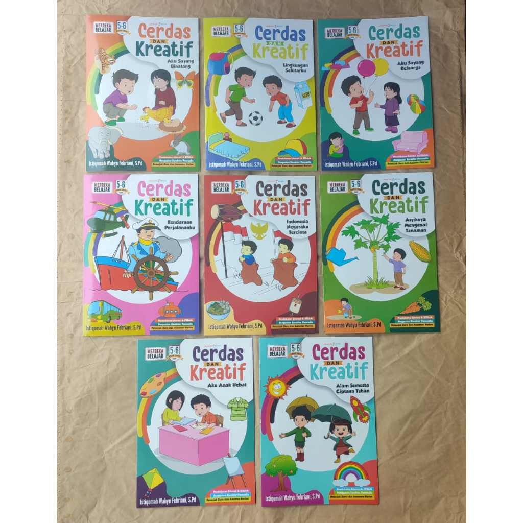 Buku Paket Kurikulum Merdeka untuk TK A dan TK B