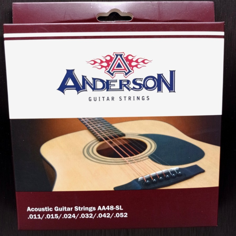 Acoustic Guitar Strings Anderson AA48-SL Super Light .011-.052