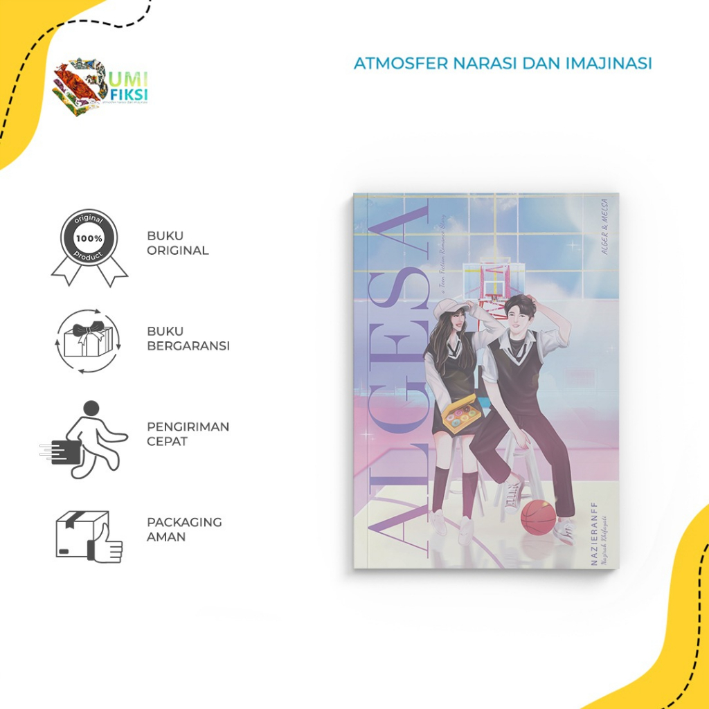 [ Promo ] BUKU NOVEL - ALGESA BY NAZIERANFF - ROMANCIOUS - BUMIFIKSI