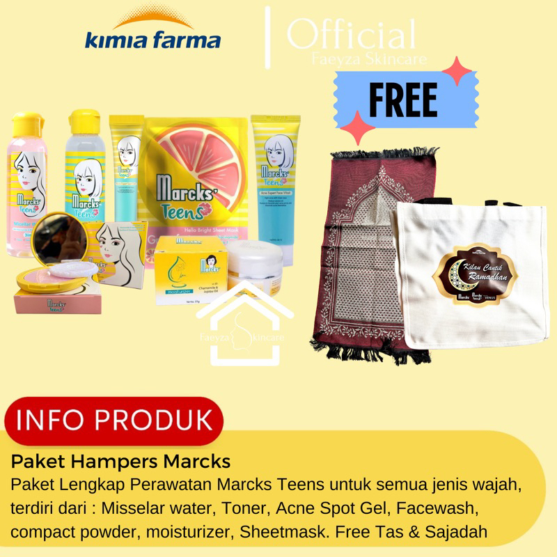 Paket Hampers Marcks teens Acne Expert