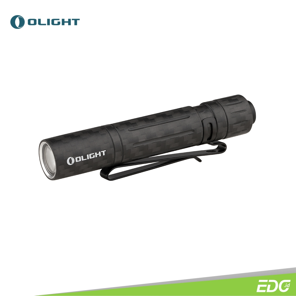 OLIGHT Senter i3T EOS Carbon Fiber 180lm Flashlight LED