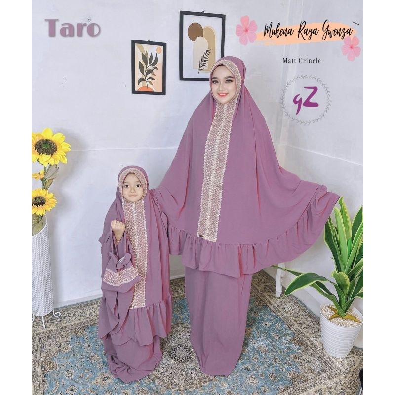 Mukena couple Ibu dan anak ORI gwenza (Harga ecer)