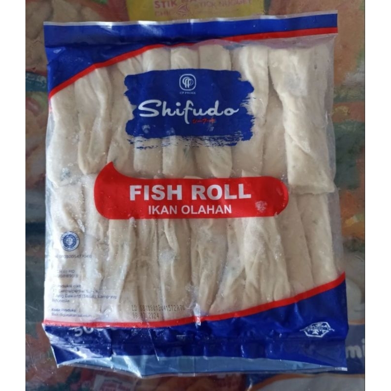 

Fish Roll Ikan Shifudo 250gr Ikan Olahan Row Roll