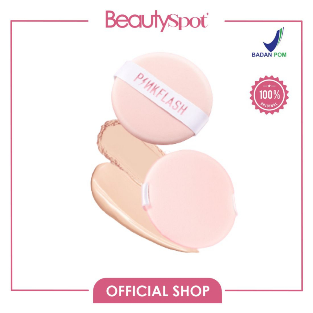 PINKFLASH Double-Side Use Puff Air Cushion Makeup Powder Tools