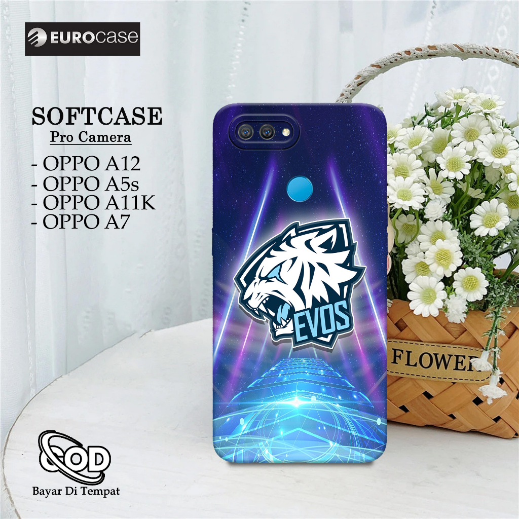 Soft Case Hp OPPO A5s / OPPO A12 / OPPO A7 / OPPO A11K Terbaru - eurocase - Fashion Case GAMING EVOS