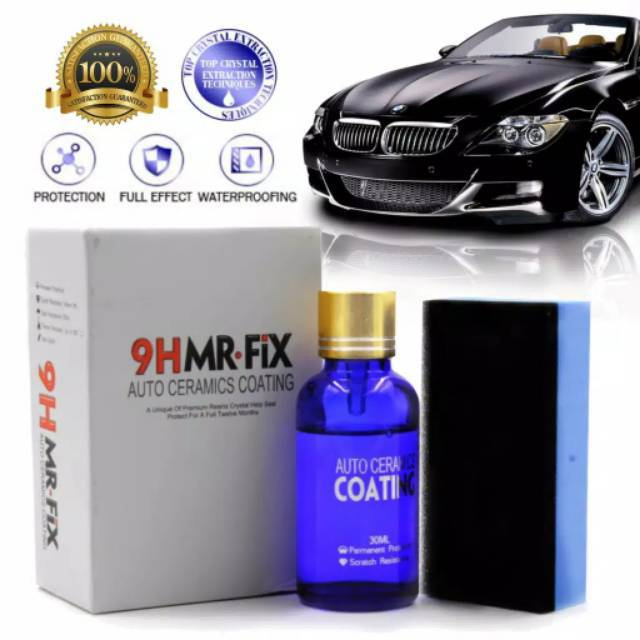 Car Nano Ceramic Coating 9H VAUTO Anti Gores Mobil Motor