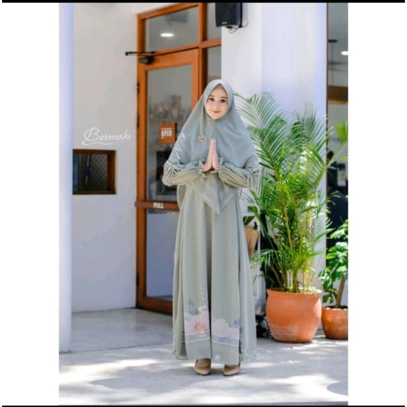 Dress Syar'i Bermerks faiza safira luxury