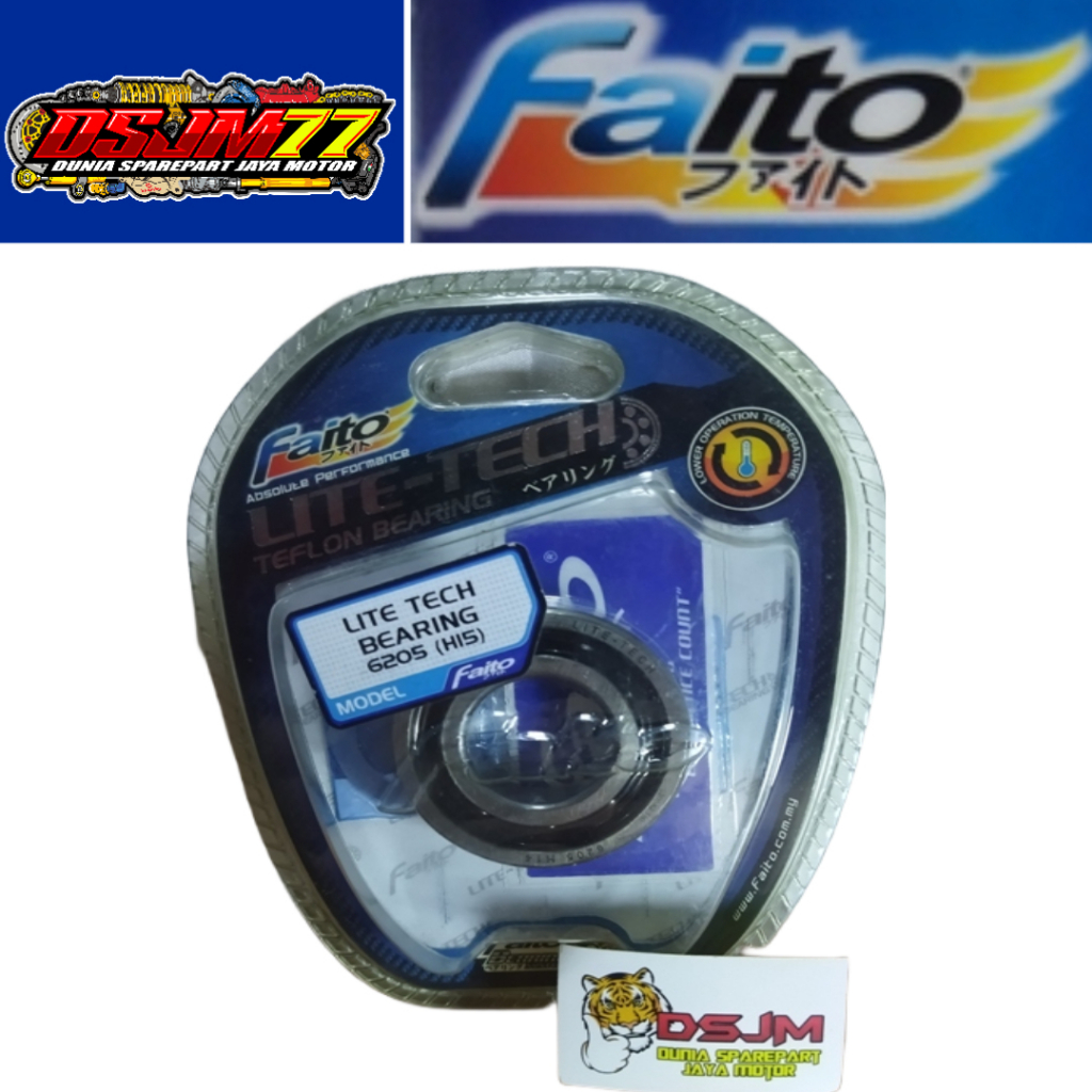 BEARING 6205 H15 C3 LITE TECH FAITO RACING LAHAR 6205 FAITO RACING