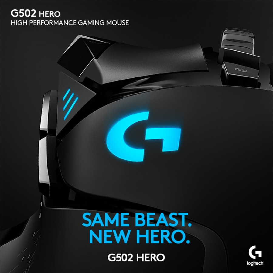 Logitech G502 HERO High Performance Gaming Mouse