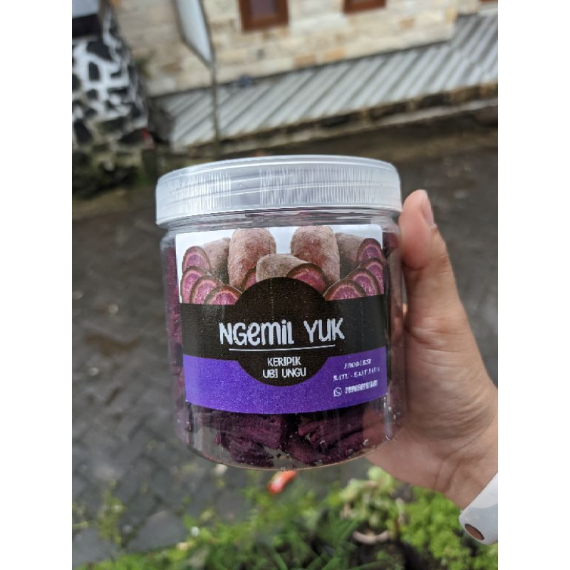 

KERIPIK UBI UNGU CRISPY PREMIUM 600ml | KERIPIK BUAH DAN SAYUR PREMIUM