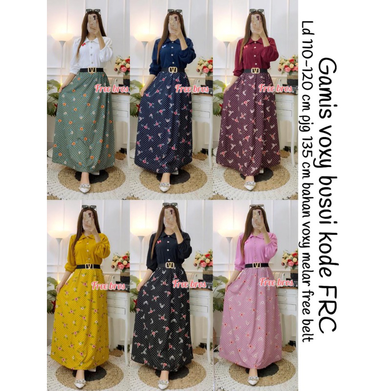 Gamis voxy busui frc