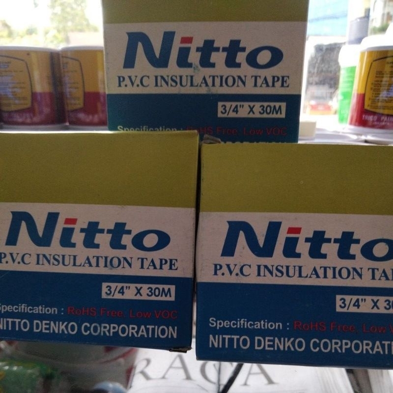 Lakban hitam/Solatip listrik/Lakban kabel