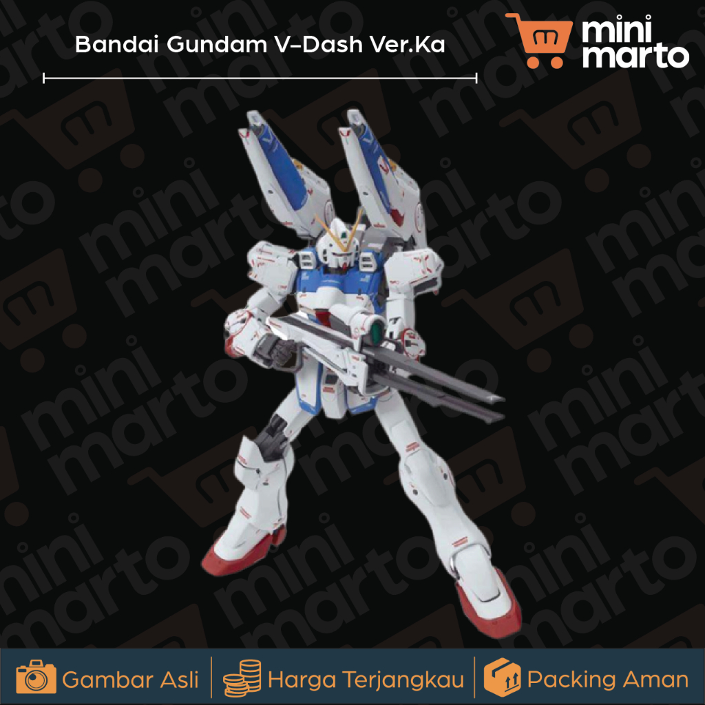 Bandai Gundam V-Dash Ver.Ka Edition - Minimarto