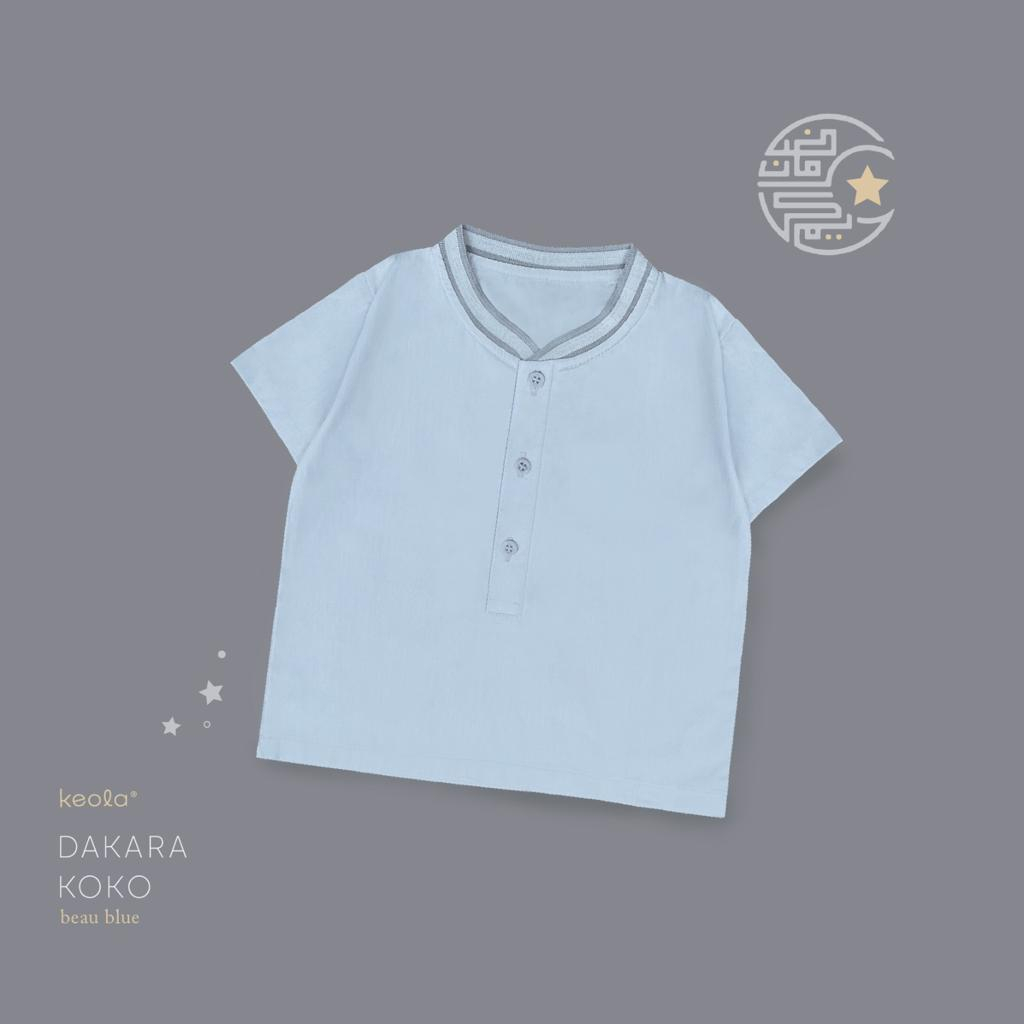 MD - Keola Koko Dakara Shirt Series (Kemeja Koko Anak) Usia 1 – 6 Tahun / Premium Cotton Koko Tee Kekinian terbaru