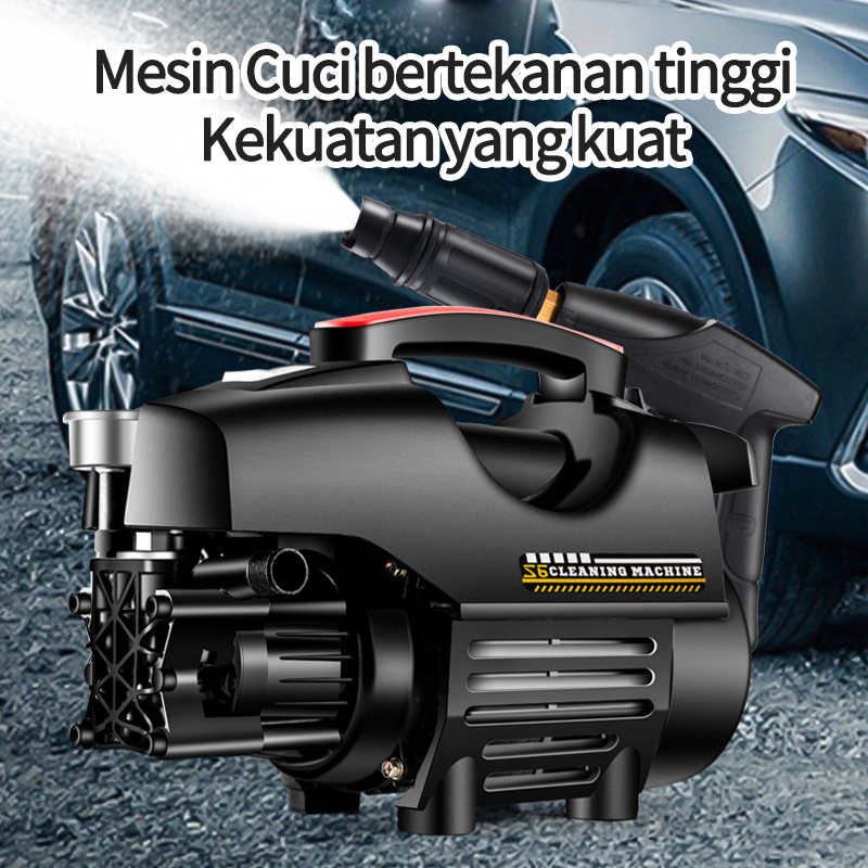 BLUE SKY 2200W mesin cuci mobil tekanan tinggi / Pressure washer/Jet cleane / Alat steam cuci motor &amp; mobil