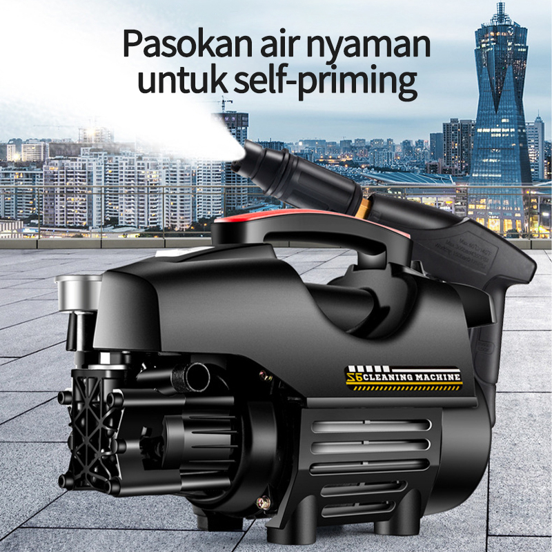 BLUE SKY 2200W mesin cuci mobil tekanan tinggi / Pressure washer/Jet cleane / Alat steam cuci motor &amp; mobil