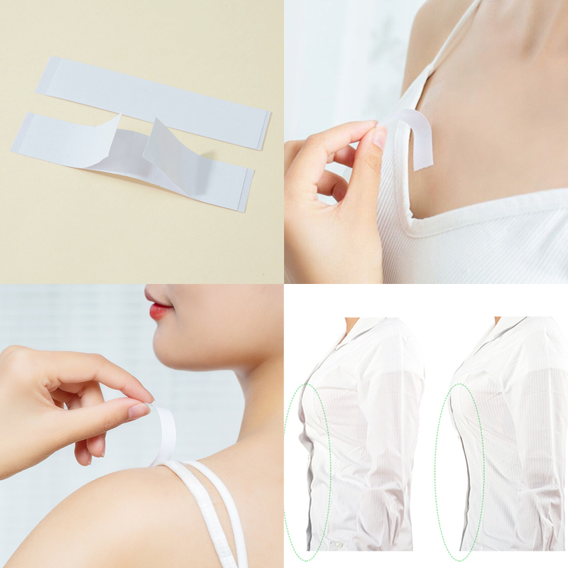 Safety Fashion Tape Double Tip Perekat Baju Safety Perekat Pakaian Transparan Tape Bra Pakaian