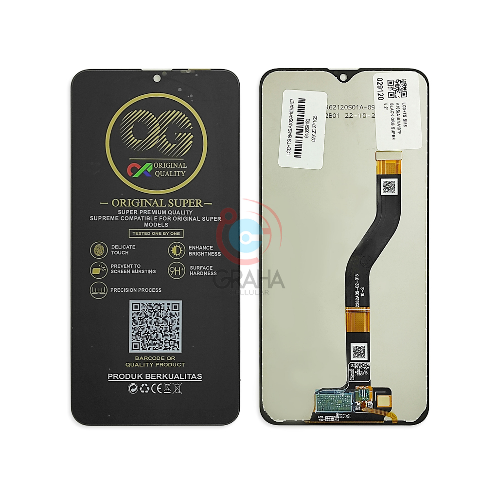 LCD SAMSUNG A10S / A107 OG ORI SUPER FULLSET TOUCHSCREEN