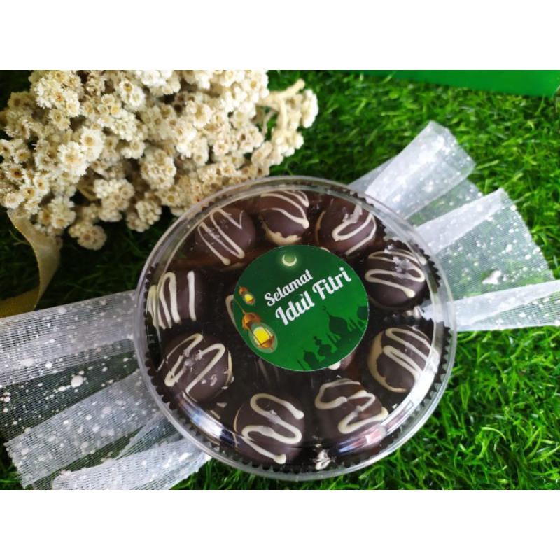 

choco ball cookies kue lebaran bola coklat