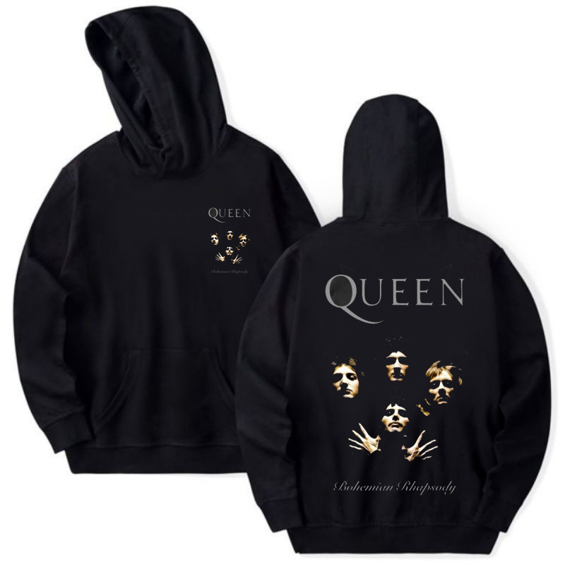 JAKET HOODIE band QUEEN - BOHEMIAN RAPSODY /  JAKET HOODIE  queen / oversize / rock n roll / uniqlo 