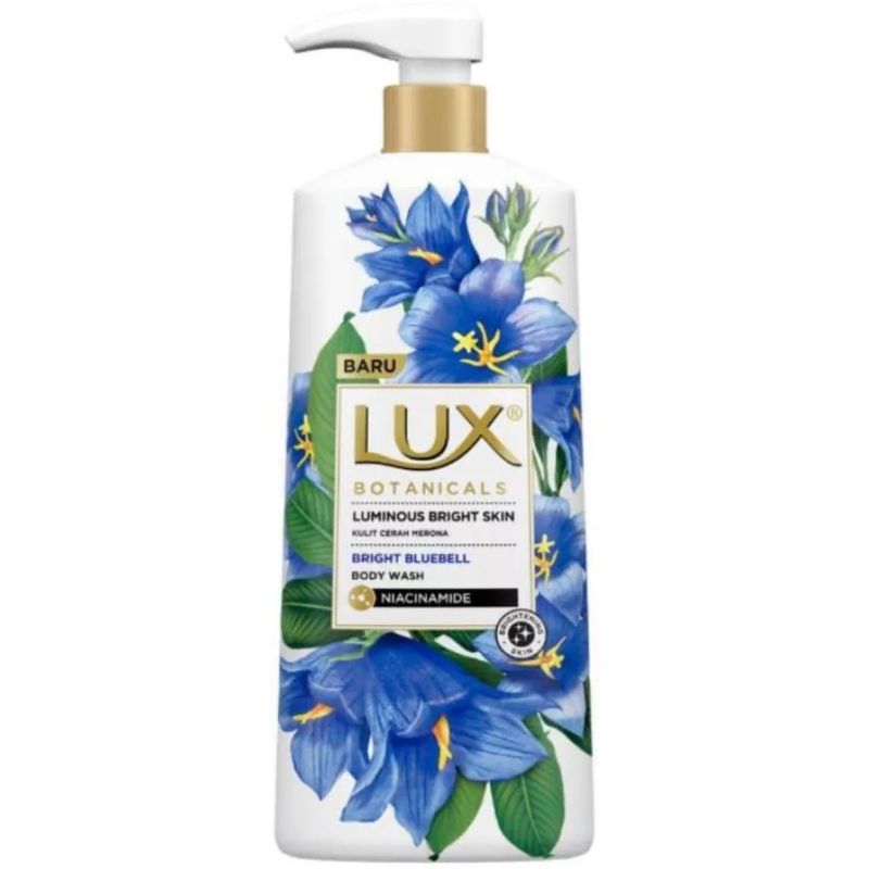 Lux Bright Bluebell Niacinamide Body Wash Pump [580 mL]