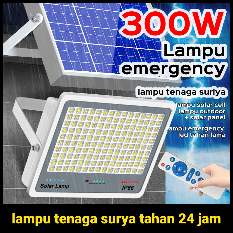 Solar Cell Lampu / Lampu Solar Lampu 24 Jam Otomatis Outdoor / Lampu Sorot Solar Cell / Led Tenaga S