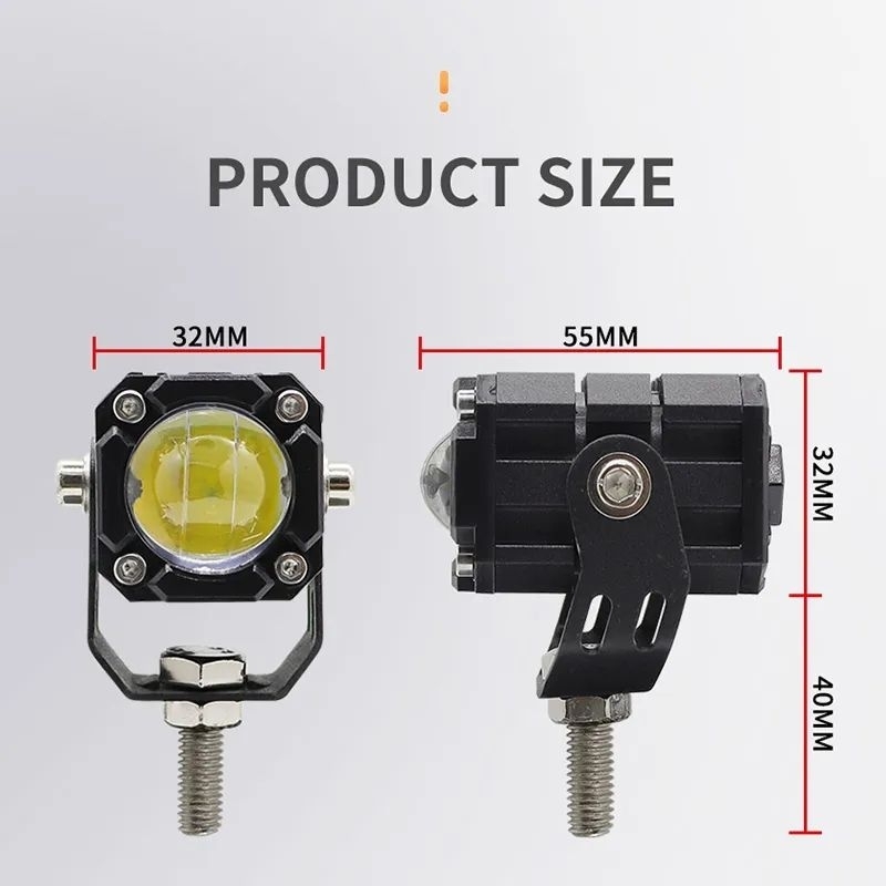 Lampu Tembak Laser SQL Hi-Lo Housing Alumunium Flash 4 Mode R308