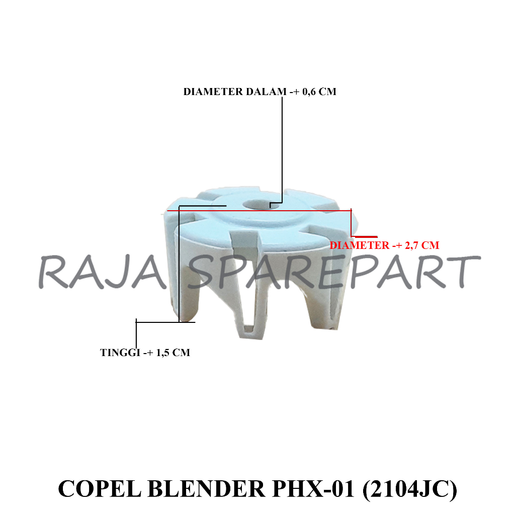 Gigi Plastik Konektor Blender / Copel Gigi Blender / Copel Blender PHX-01 (2104JC) CB09