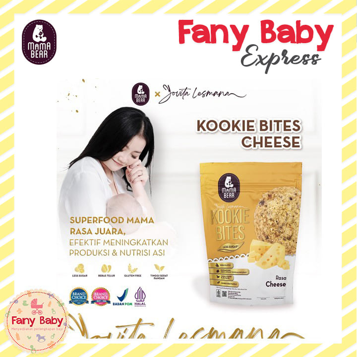 MAMABEAR KOOKIE BITES 150G | DAIRY FREE | GLUTEN FREE | EGG FREE