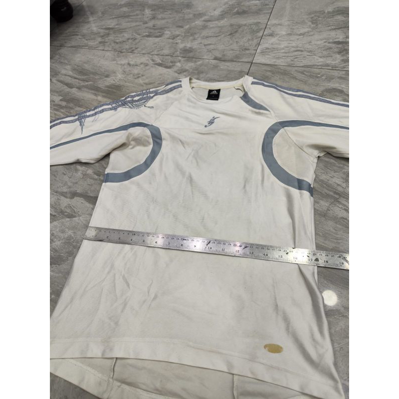 Baju Kaos Olahraga Warna Putih Pria Adidas Original Ori Bekas Second