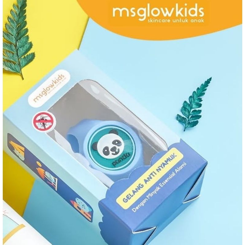 Gelang Anti Nyamuk MSGLOW KIDS || Free Pouch Kids.