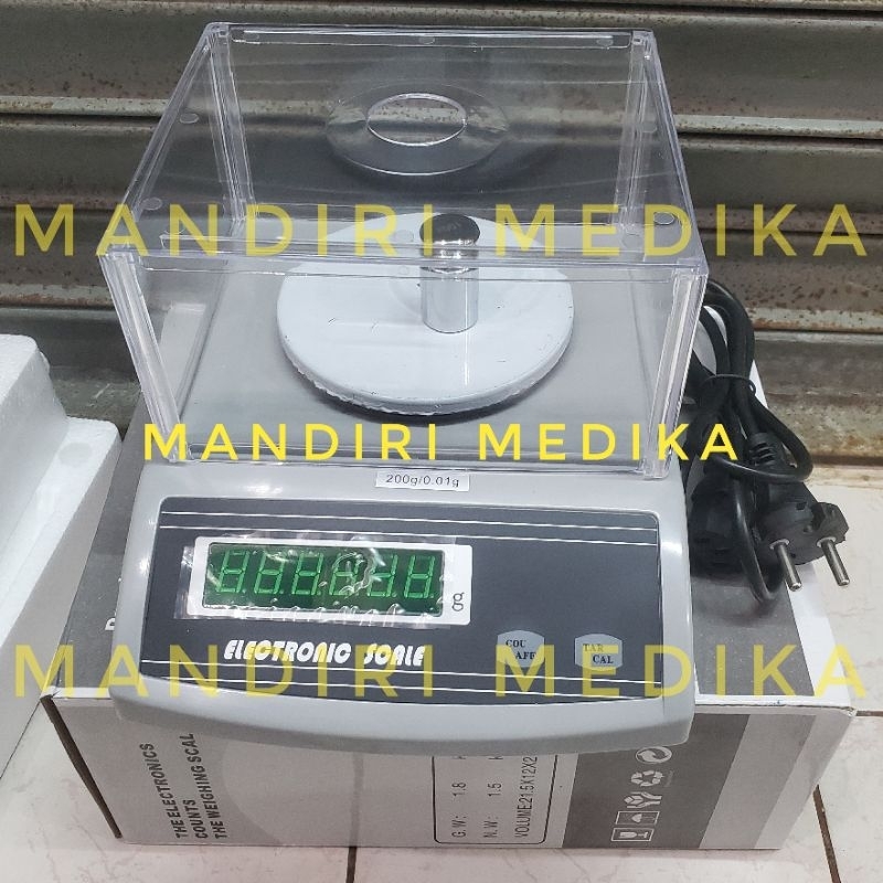 Timbangan Laboratorium Neraca Analitik Digital Analytical Balance