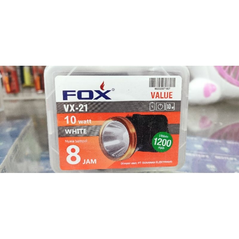 Senter kepala Fox