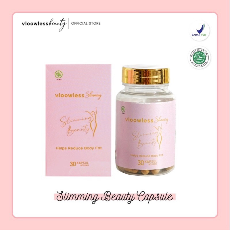 VLOOWLESS BEAUTY SLIMMING CAPSULE | SUPLEMEN PELANGSING | DIET SEHAT