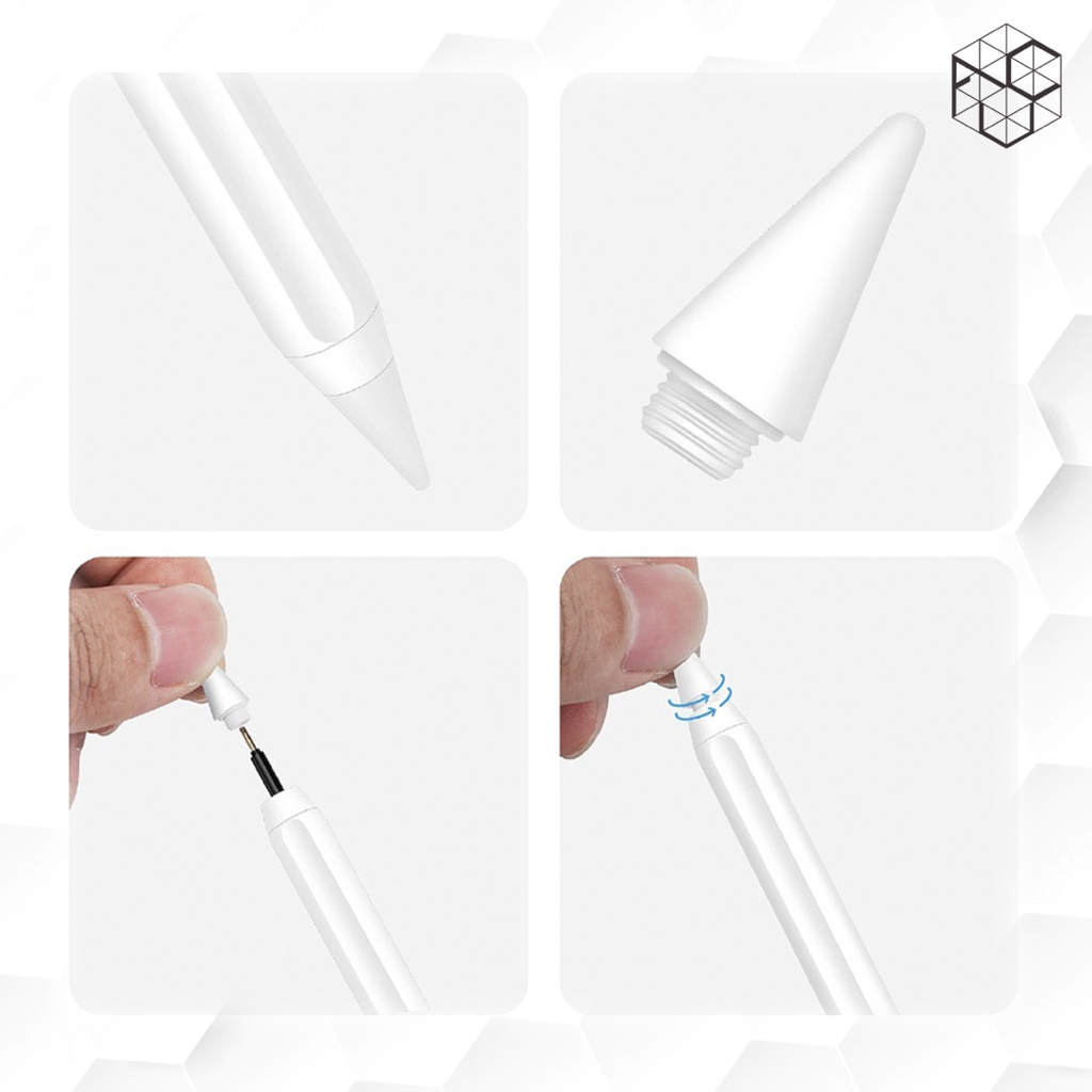 Acervo Pencil Stylus Pen 12th Gen with Palm Rejection, Magnetic Adsorption Design and Tilt Detection Capacitive Pencil