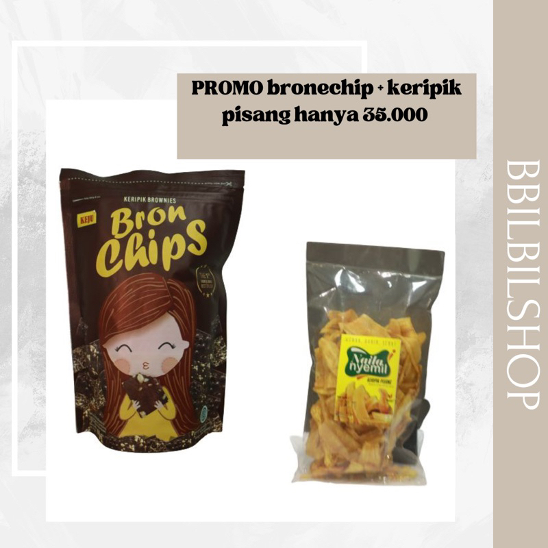 

PROMO BRONECHIP + KERIPIK PISANG