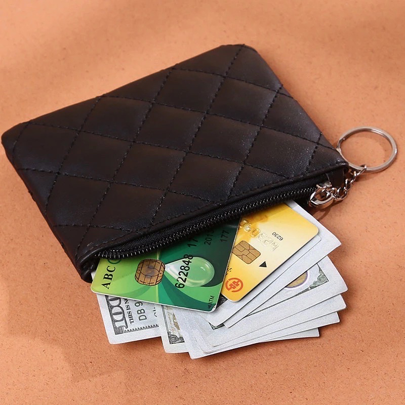 PROMO SALE 7.7 - DOMPET WANITA KECIL DOMPET KOIN KULIT PU LEATHER PREMIUM BAEOS