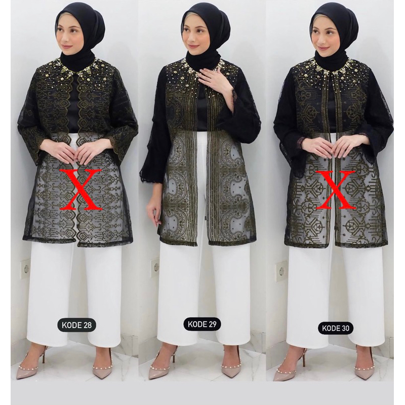 READY STOCK jastip sarah the label STL medina oiyer organza lyla blouse dress, zara dress,dalisha bl