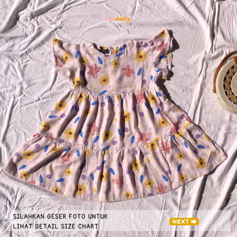 Dress Rayon Anak, dress bayi - NAURA