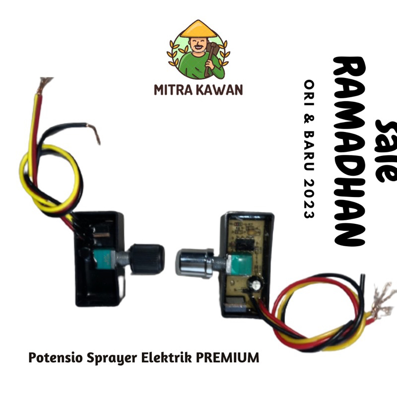 Potensio Sprayer Elektrik Manual PREMIUM