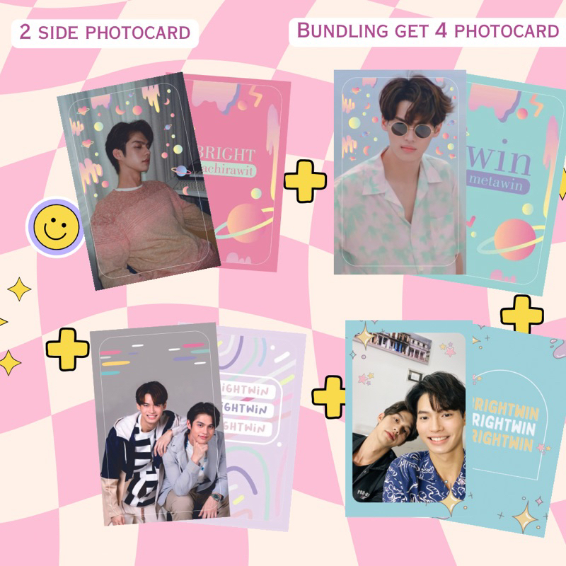 [DAPAT 4 PC] PHOTOCARD AKTOR THAILAND BRIGHTWIN OFFGUN OHMNANON TAYNEW