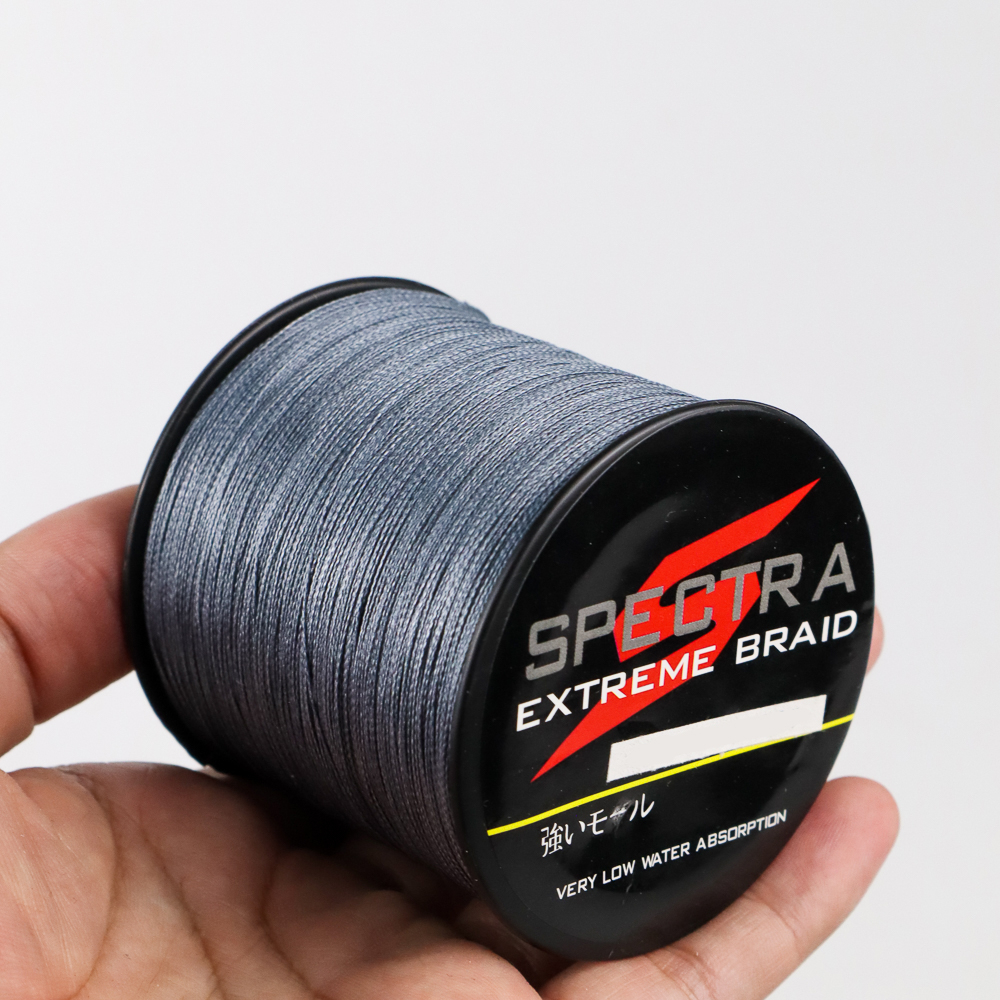 PE SENAR PANCING X4 500m SUPER KUAT KECIL HALUS ANTI KERITING BENANG TALI MEMANCING EXTREME BRAID