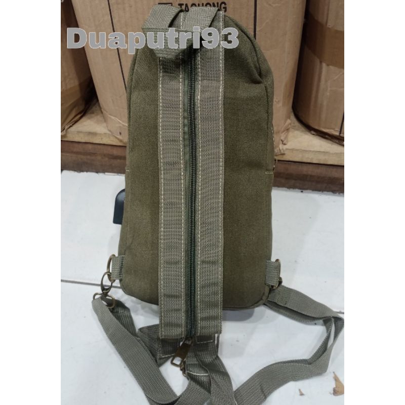 Di obral tas waisetbag tas sling bag forenzi multi pungsi produk ori