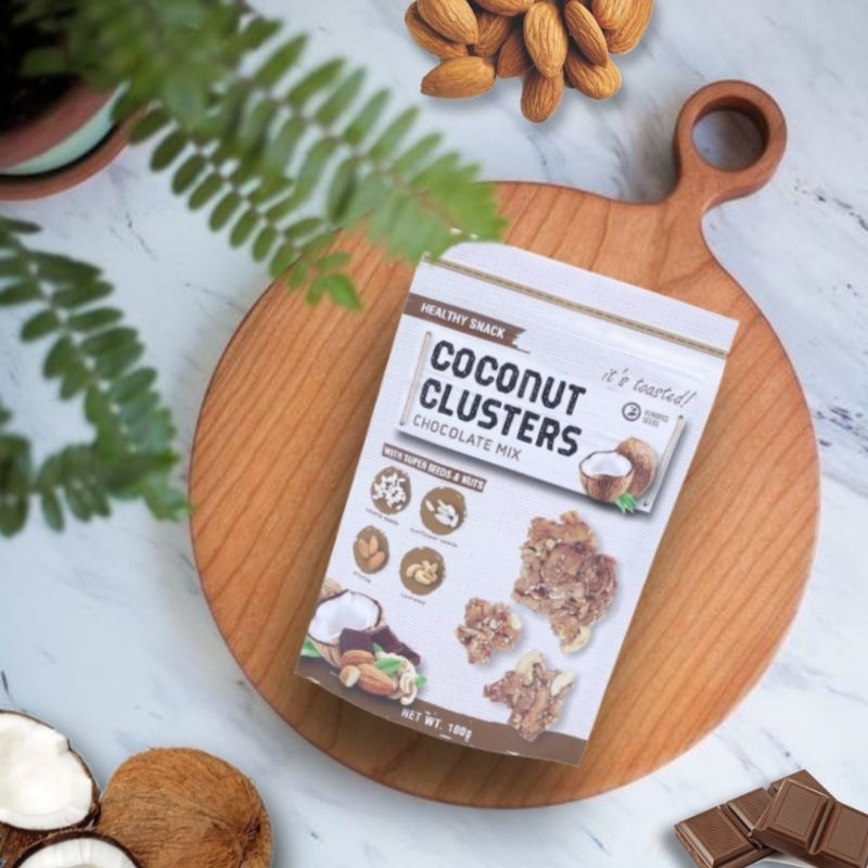 

Cococnut Clusters - Chocolate Mix 100gr