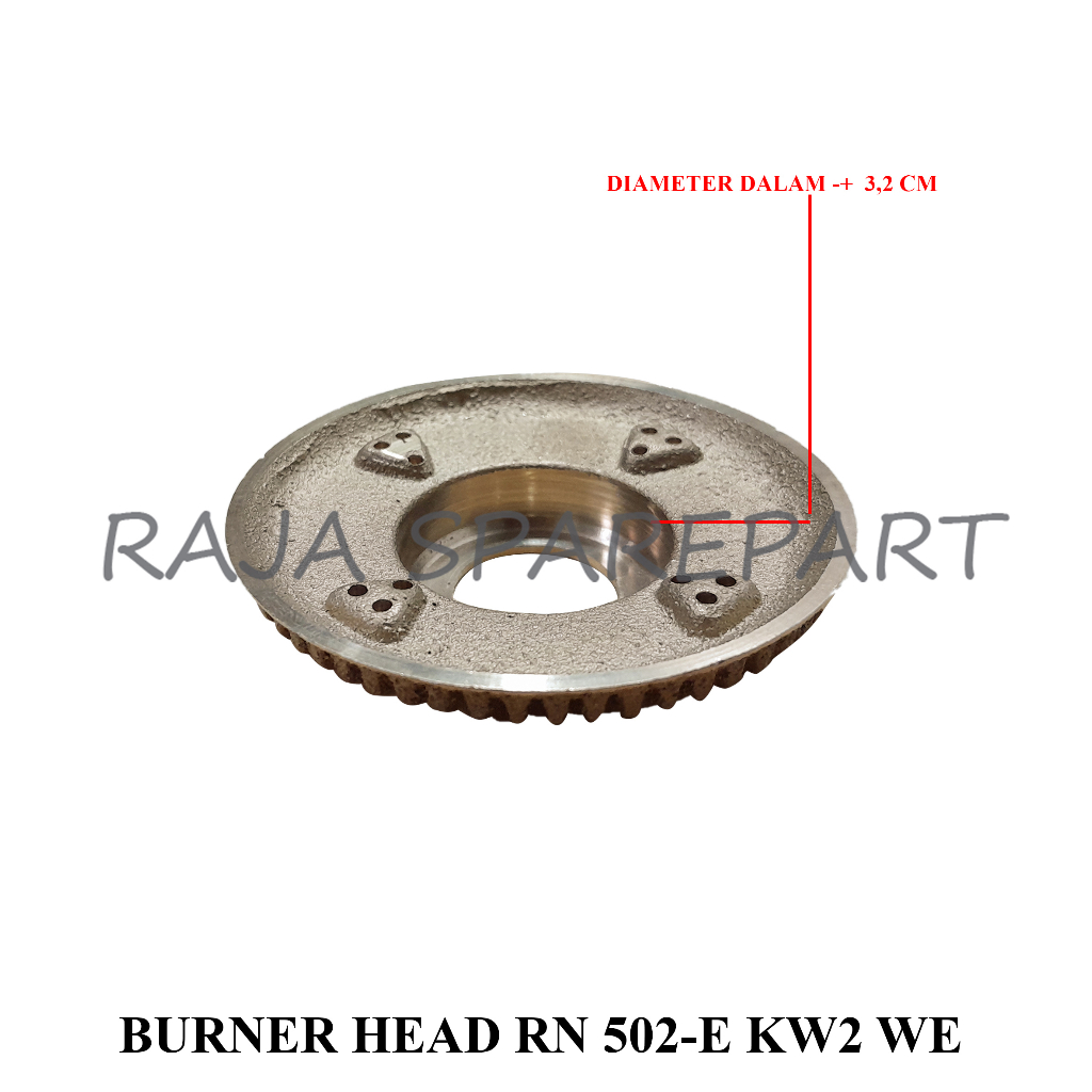 BURNER HEAD RINNAI/BURNER KUNINGAN/BURNER HEAD RN 502-E KW2 WE