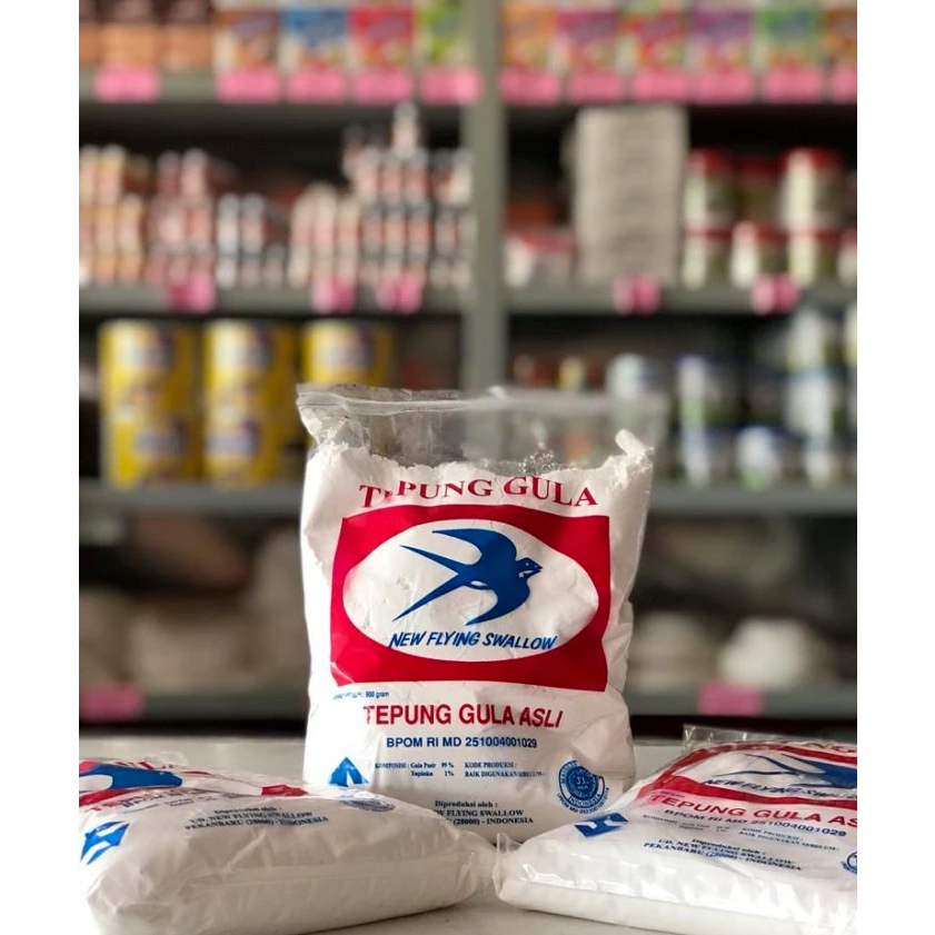 

Tepung Gula SWALLOW MERAH 900gr (BESAR) | BPOM RI ✅