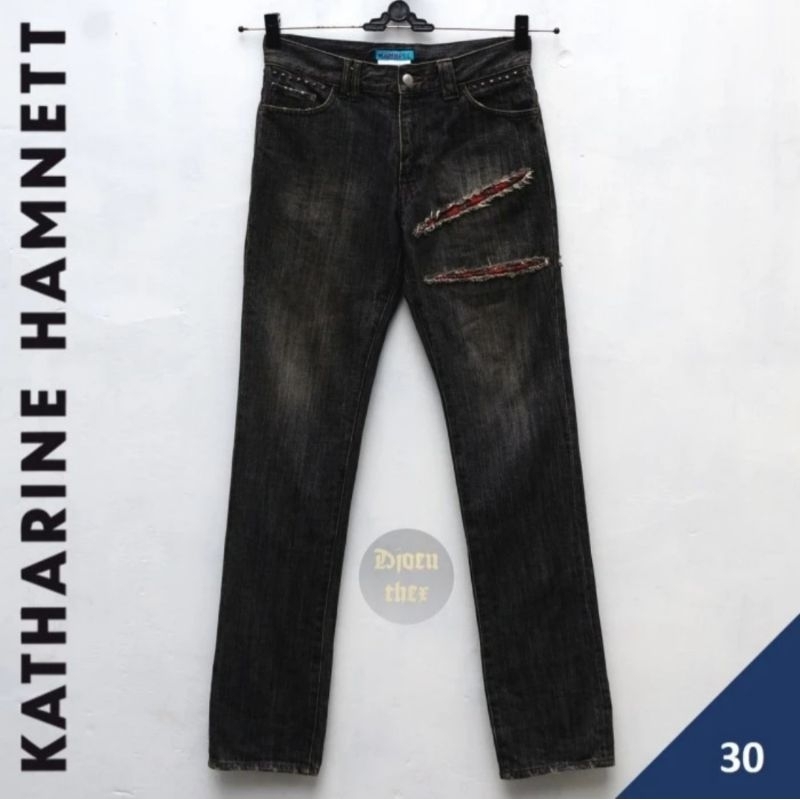 KATHARINE HAMNETT Distressed Jeans
