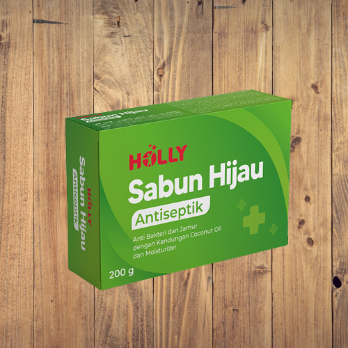 SABUN HIJAU SABUN HOLLY 200 GRAM