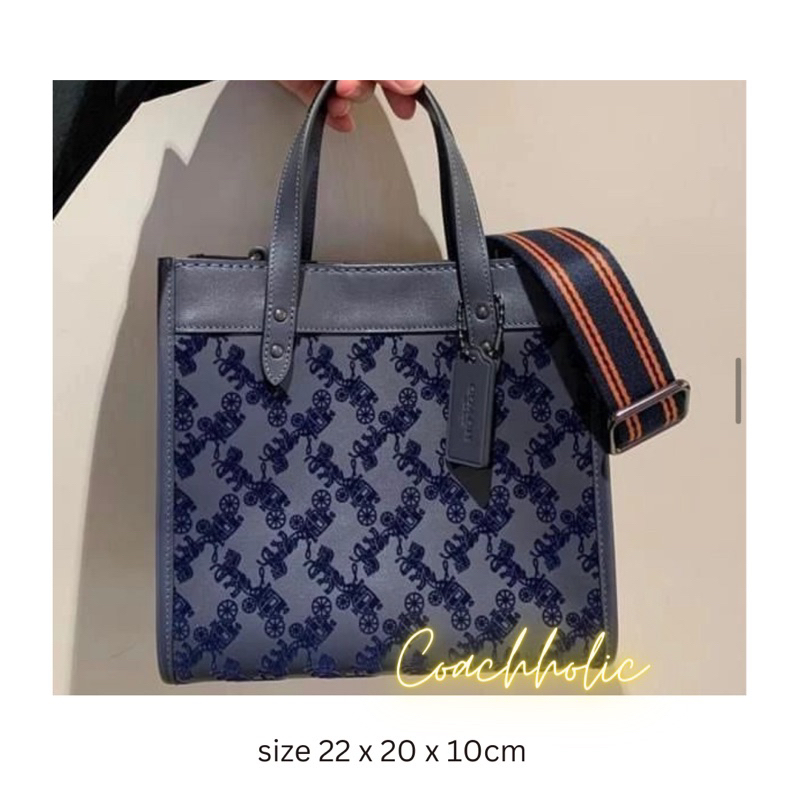 coach field tote 22